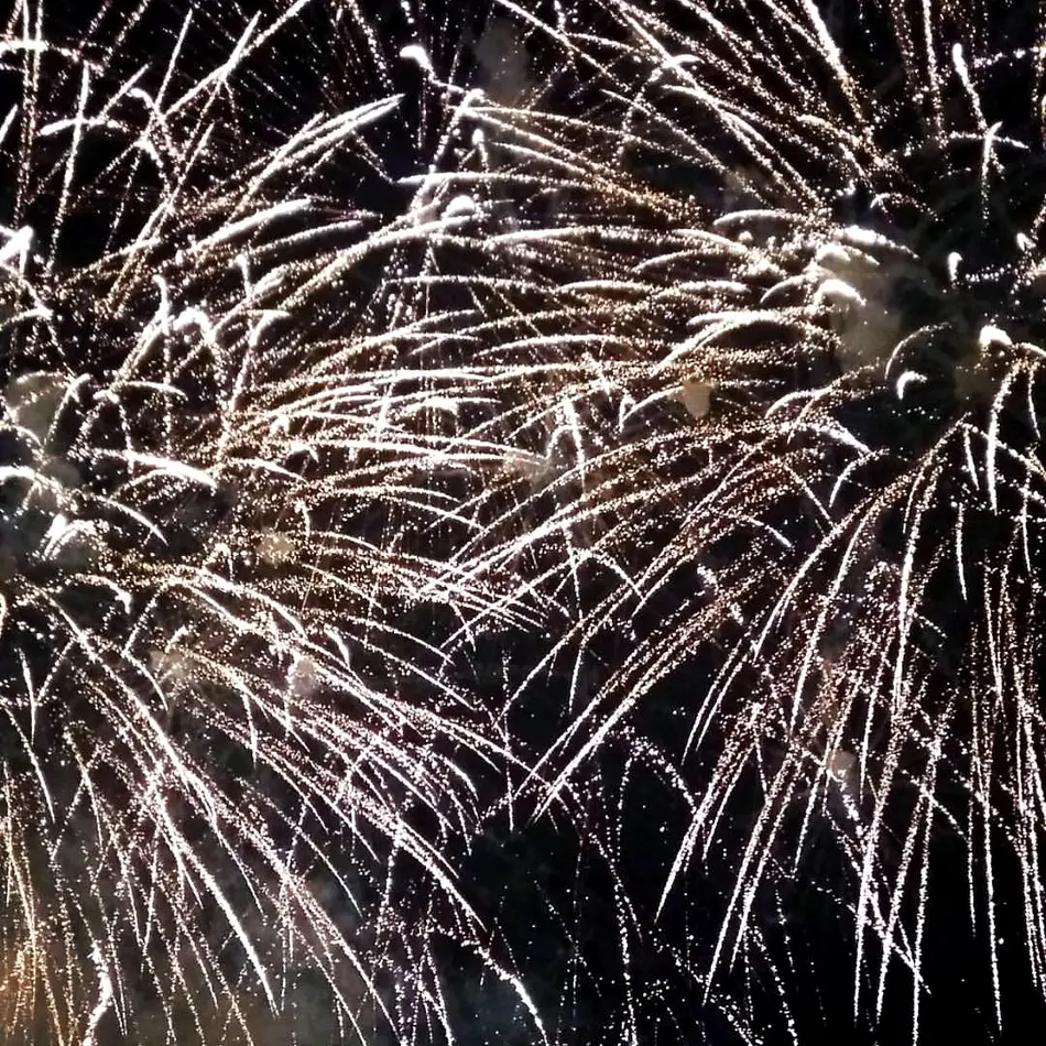 Private party fireworks